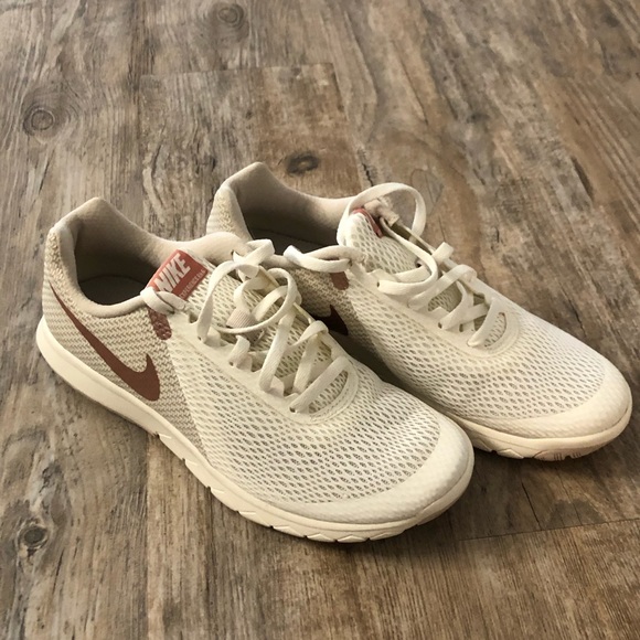 rose gold training shoes